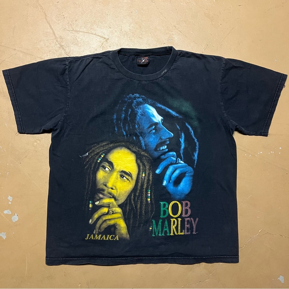 90s Bob Marley Graphic T-Shirt Size Large